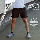 Pack of 2: Men's Shorts (Navy & Black)