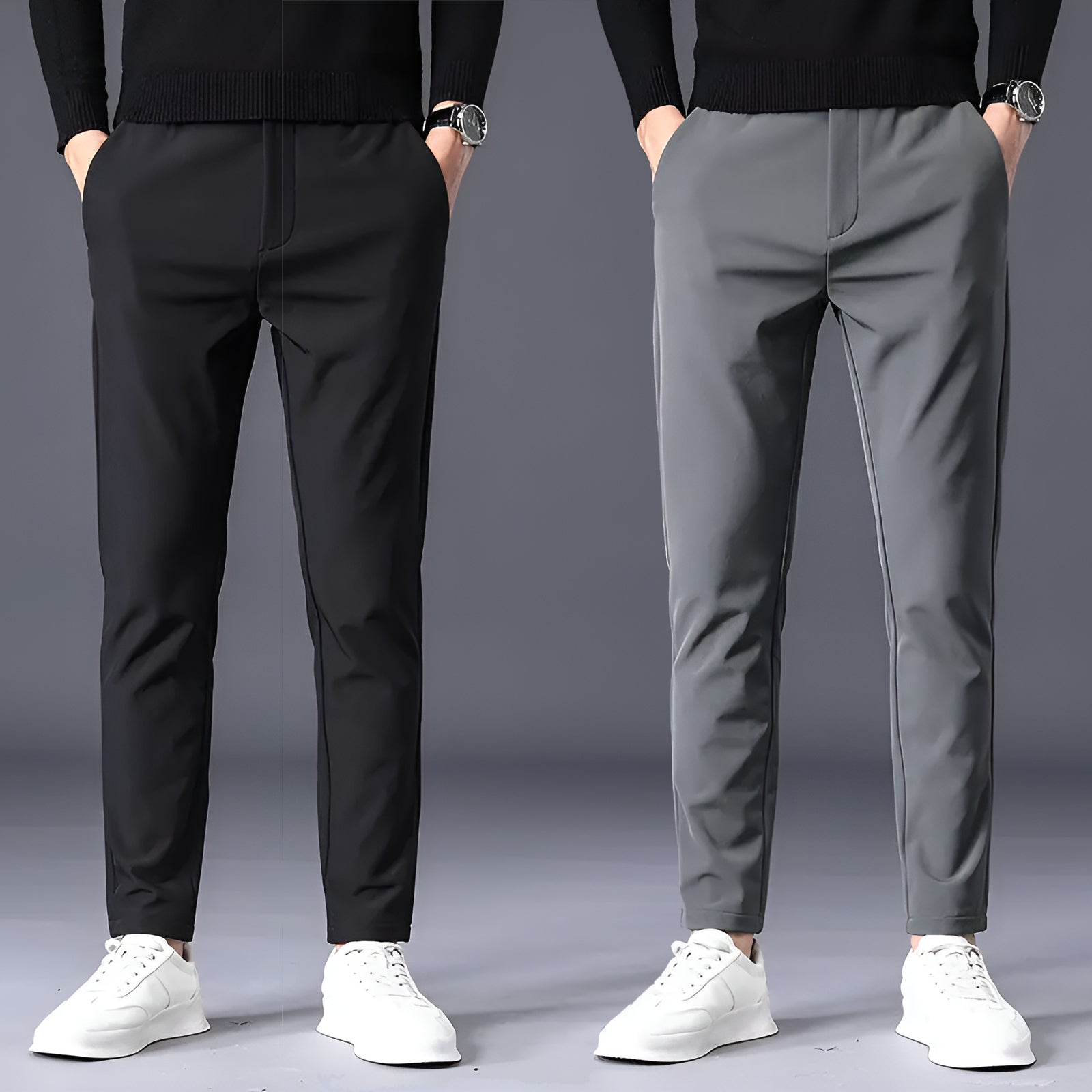 fcity.in - We Perfect Men Casual Regular Fit Solid Trouser Combo For Men Men